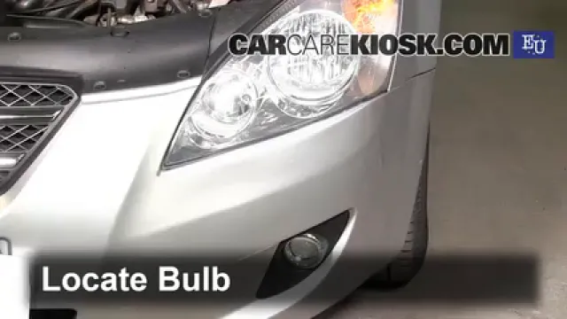 2008 Kia Ceed LX 1.4L 4 Cyl. Lights Fog Light (replace bulb)